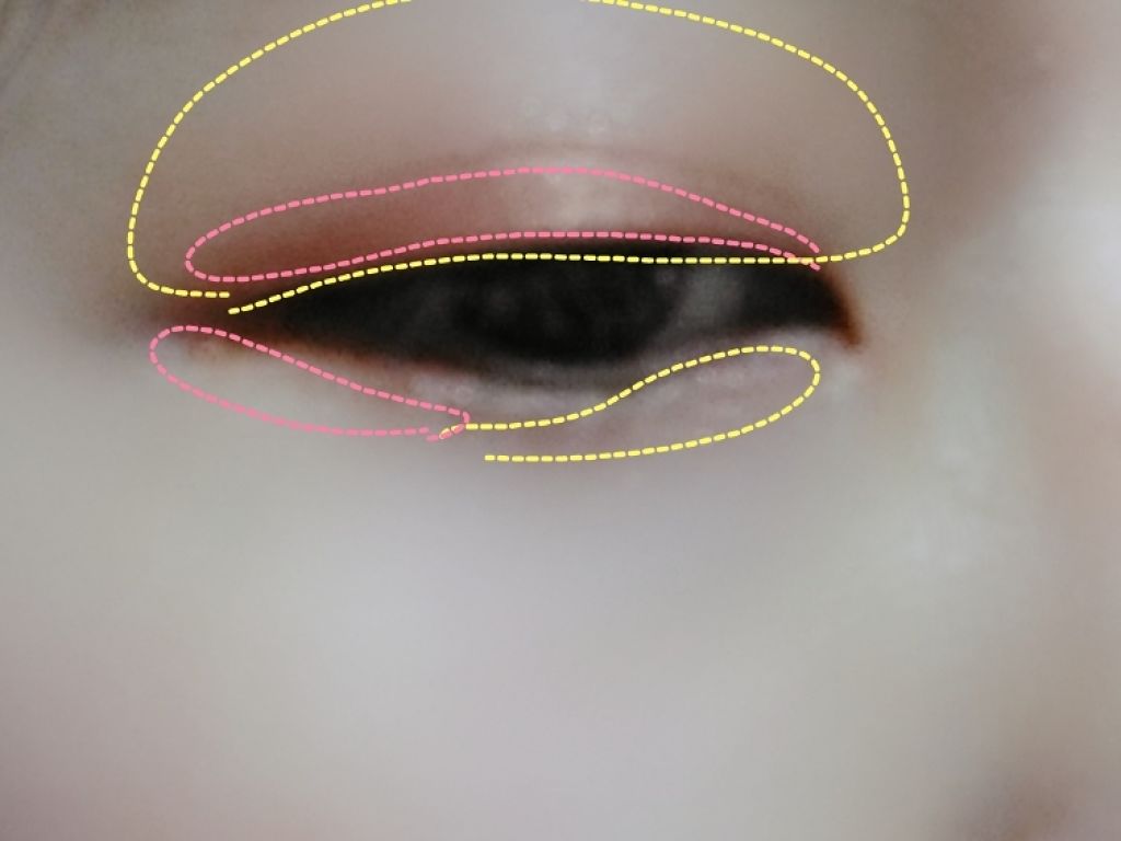 アクセントカラーアイズ CC/インテグレート/アイシャドウパレットを使ったクチコミ（2枚目）