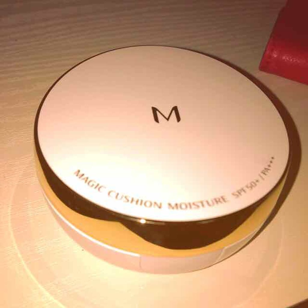 M クッション ファンデーション(モイスチャー)/MISSHA/クッションファンデーションを使ったクチコミ（1枚目）