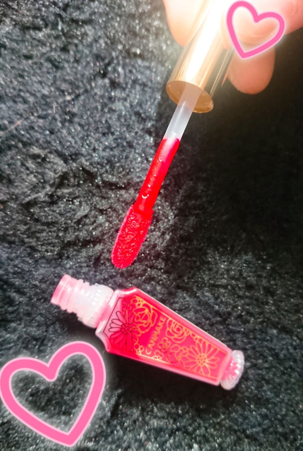 リップティントマット/キャンメイク/リップグロスを使ったクチコミ(2枚目)