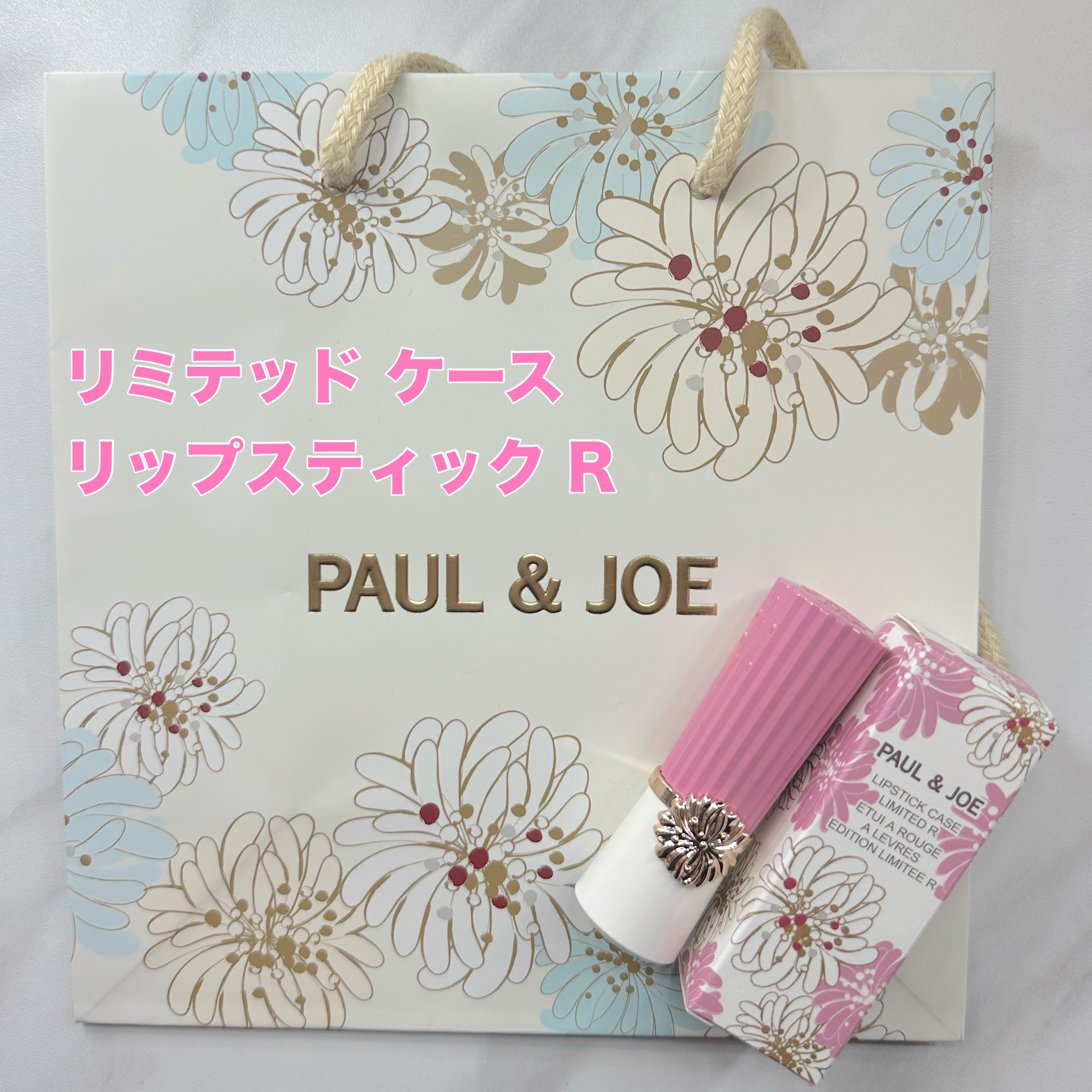 ポール & ジョー リップスティック ケース リミテッド R/PAUL & JOE BEAUTE/その他化粧小物を使ったクチコミ（1枚目）