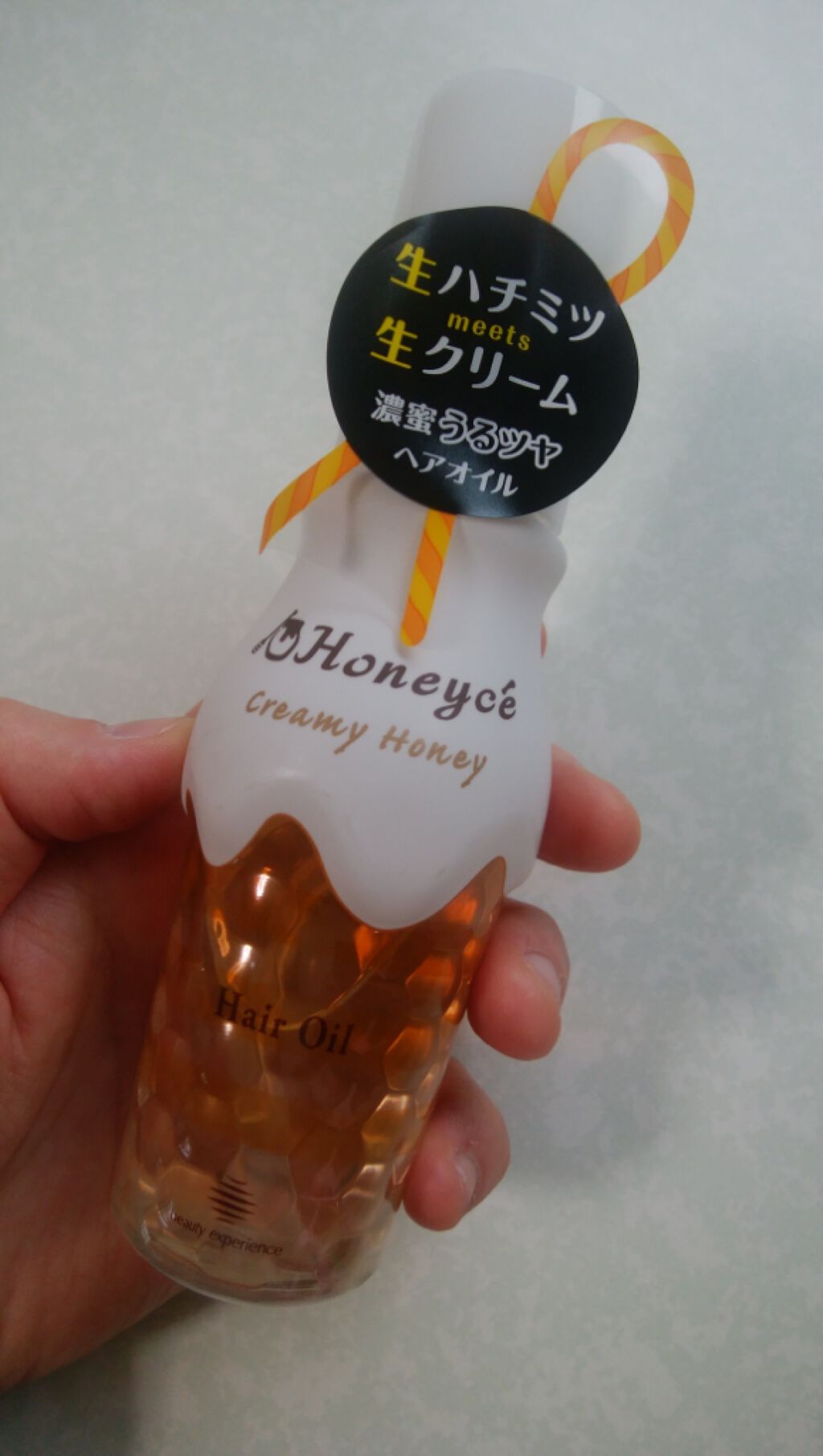 クリーミーハニー ヘアオイル/ハニーチェ/ヘアオイルを使ったクチコミ(1枚目)