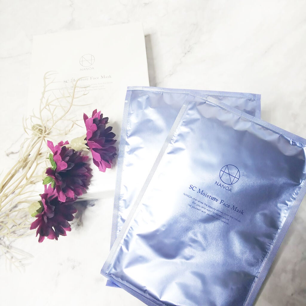 SCモイスチャーフェイスマスク/NANOA/シートマスク・パックを使ったクチコミ(3枚目)