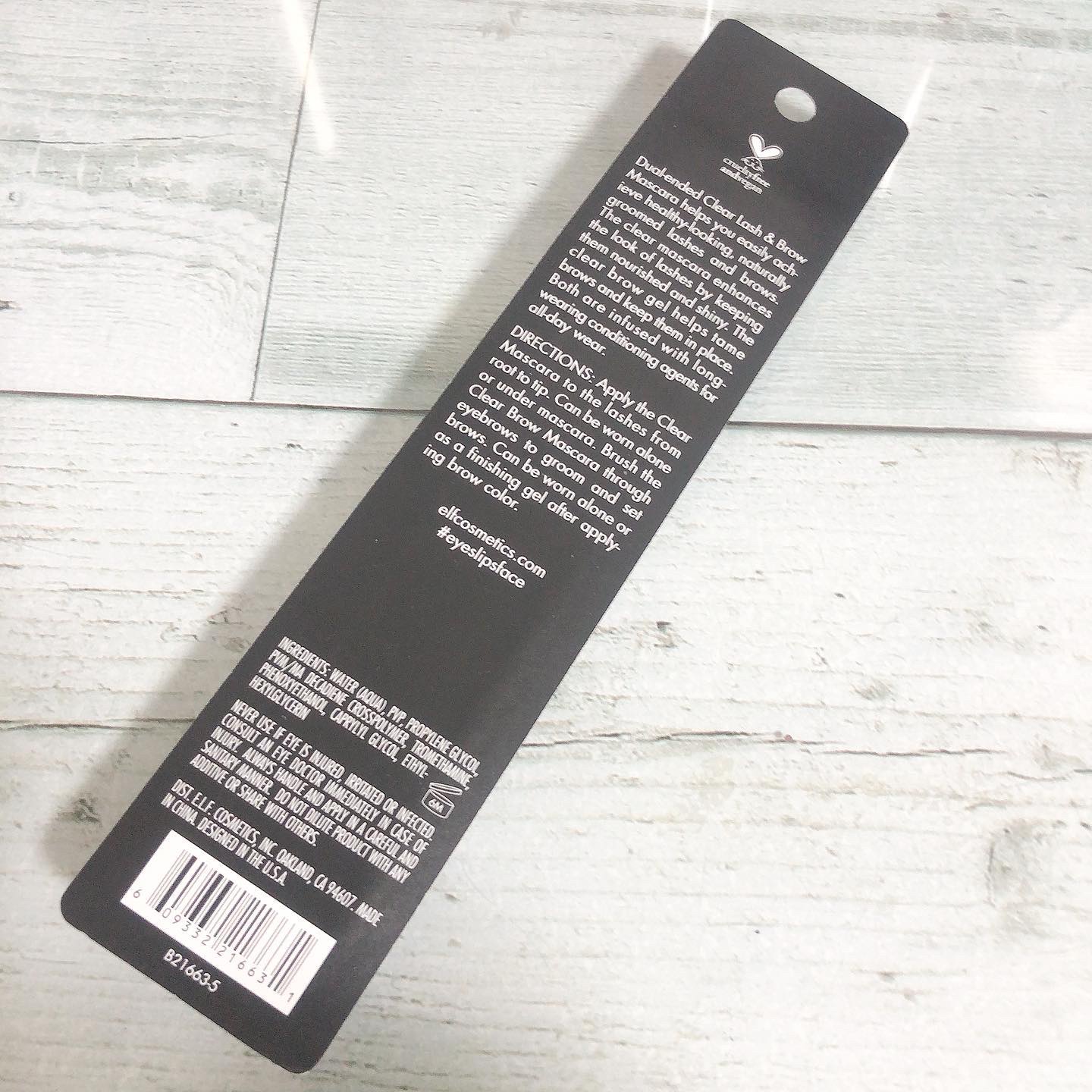 クリアブロウ＆ラッシュマスカラ/e.l.f. Cosmetics/マスカラ下地を使ったクチコミ（3枚目）