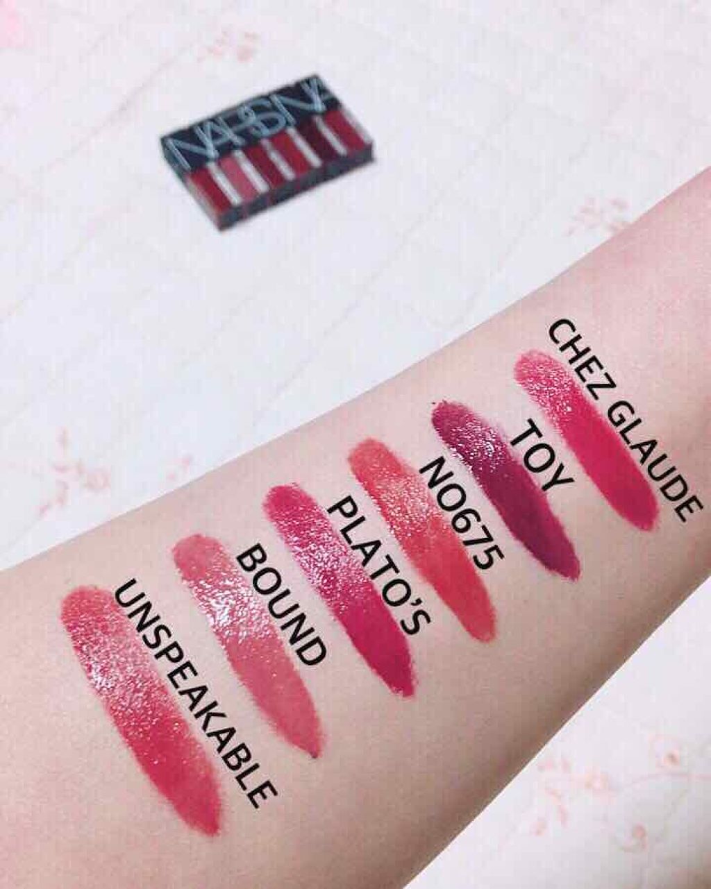 ベルベット リップグライド/NARS/口紅を使ったクチコミ（3枚目）