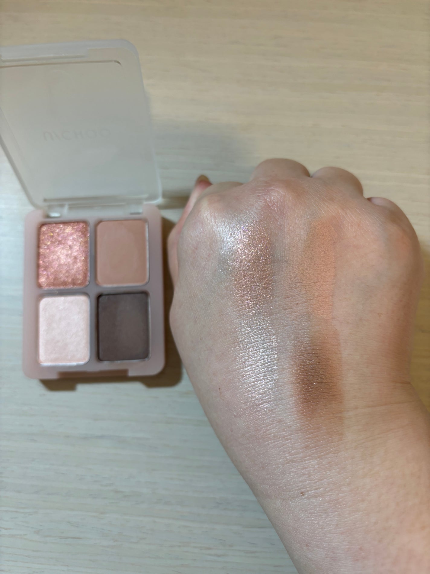 グラム アイ シャドウ/U/CHOO/アイシャドウパレットを使ったクチコミ(2枚目)