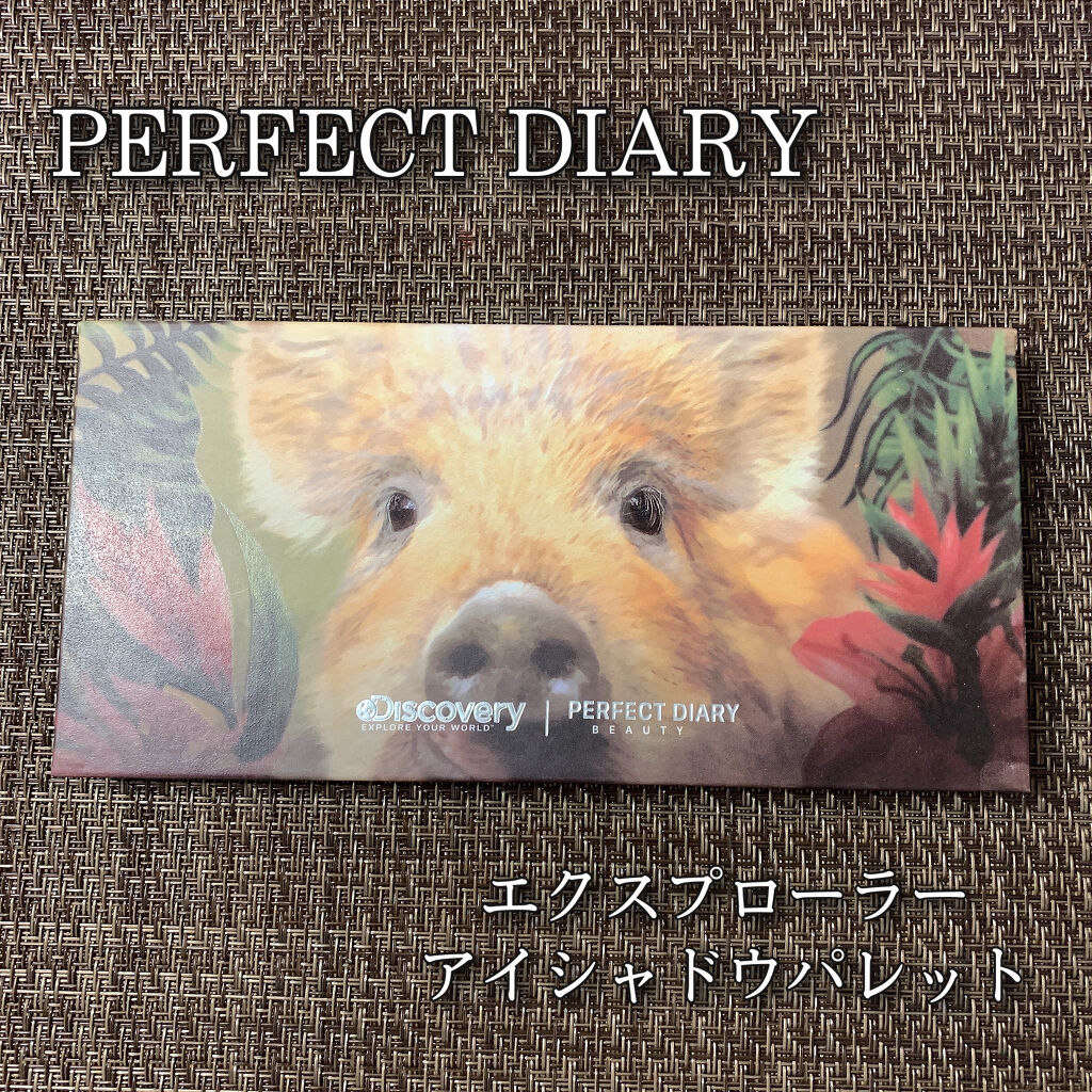 エクスプローラ12色 動物アイシャドウパレット/PERFECT DIARY/アイシャドウパレットを使ったクチコミ（1枚目）