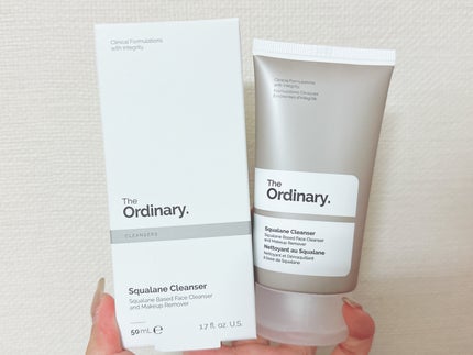 Sクレンザー/The Ordinary/クレンジングクリームを使ったクチコミ(1枚目)