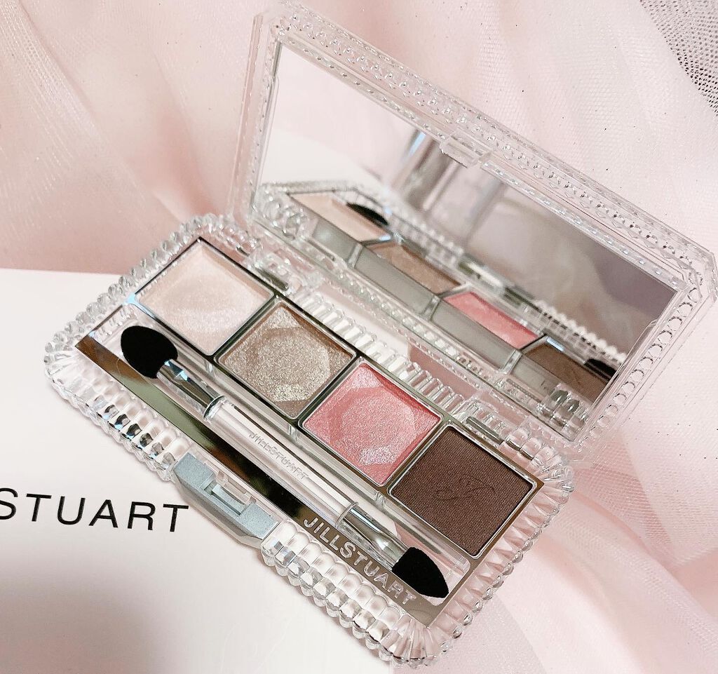 エターナルクチュール アイズ ベルベット 01 never-ending love/JILL STUART/アイシャドウパレットを使ったクチコミ（1枚目）
