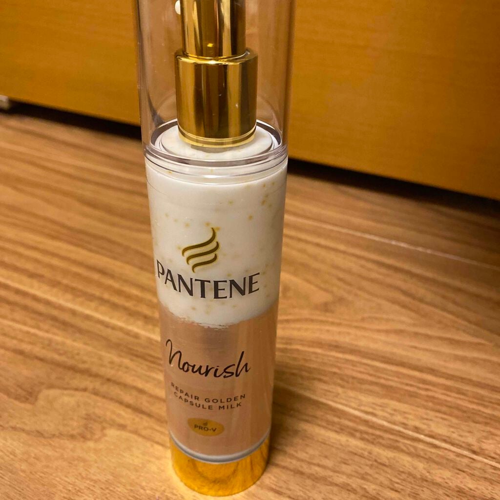 リペアー ゴールデン カプセル ミルク/パンテーン/ヘアミルクを使ったクチコミ(1枚目)