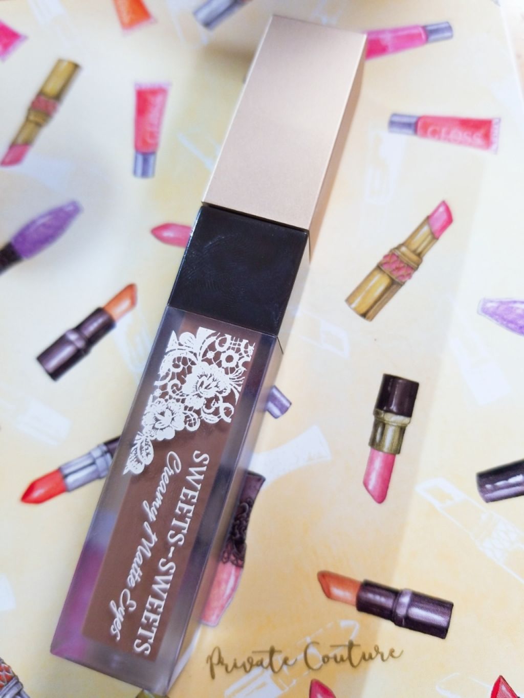 クリーミィマットアイズWP/スウィーツ スウィーツ/リキッドアイシャドウを使ったクチコミ（1枚目）