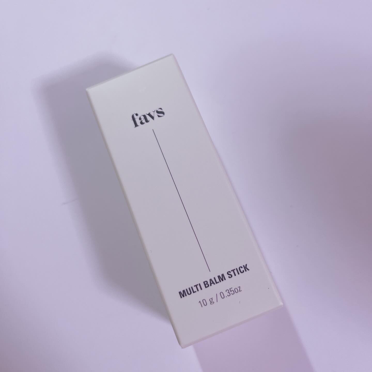 マルチバームスティック/favs/フェイスバームを使ったクチコミ（2枚目）