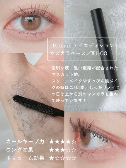 ハンオールフィックスマスカラ/rom&nd/マスカラを使ったクチコミ(2枚目)