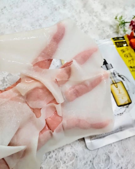 原液美容100マスク VC&レチノール/ONE STONE TWO BIRDS/シートマスク・パックを使ったクチコミ(4枚目)