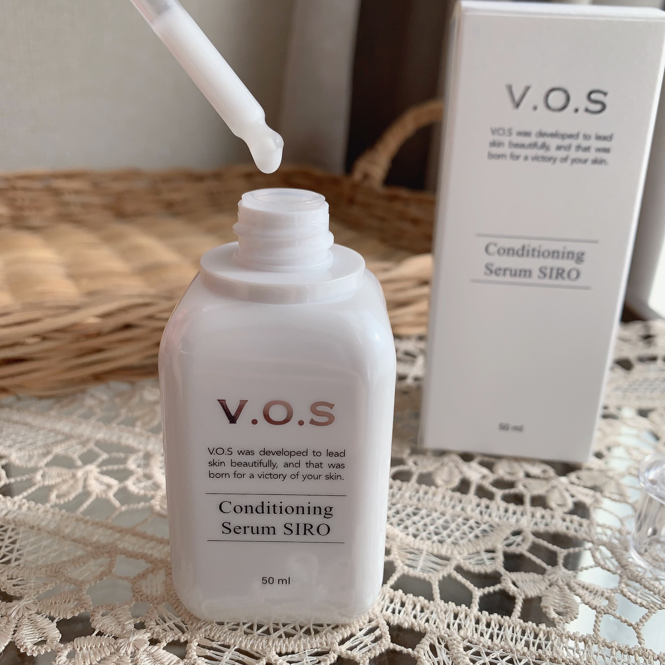 VOS コンディショニングセラム シロ/SPICARE/美容液を使ったクチコミ（2枚目）