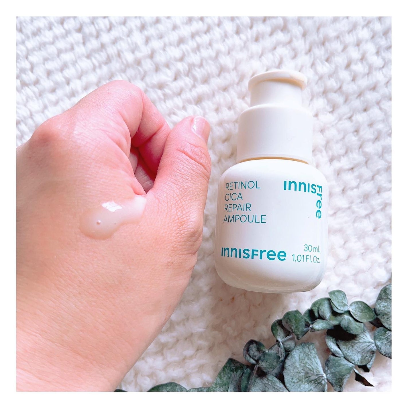 レチノール シカ リペア セラム/innisfree/美容液を使ったクチコミ(3枚目)