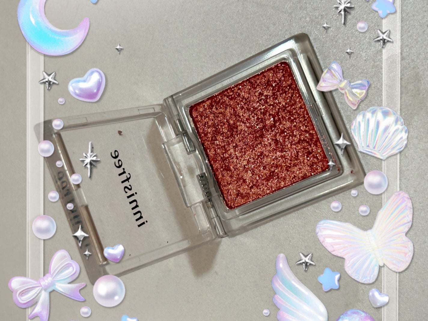 マイアイシャドウ グリッター/innisfree/単色アイシャドウを使ったクチコミ(1枚目)