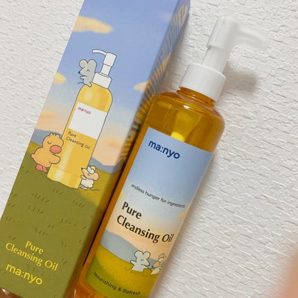 ピュア クレンジング オイル/manyo/オイルクレンジングを使ったクチコミ(1枚目)