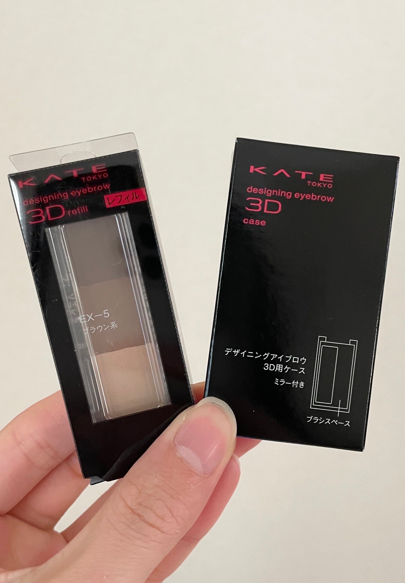 ケイト デザイニングアイブロウ3D/KATE/パウダーアイブロウを使ったクチコミ(1枚目)