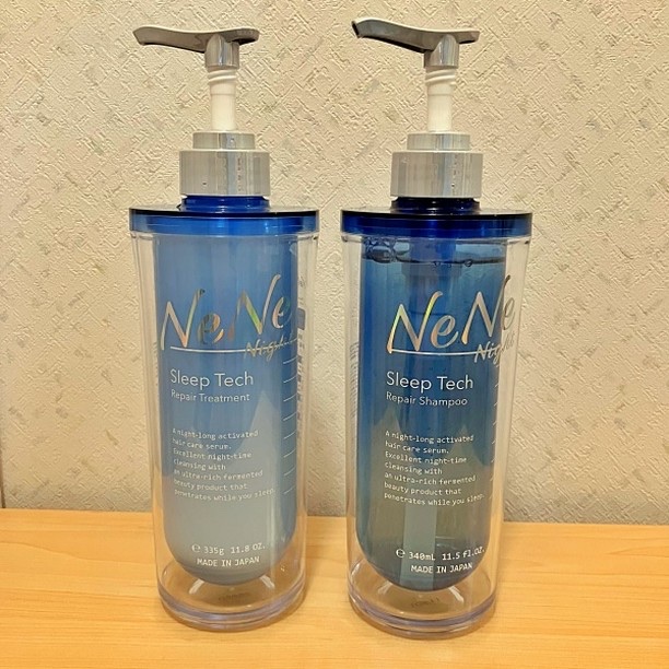スリープテック リペア シャンプー／ヘアトリートメント/NeNe Night/市販シャンプーを使ったクチコミ（3枚目）