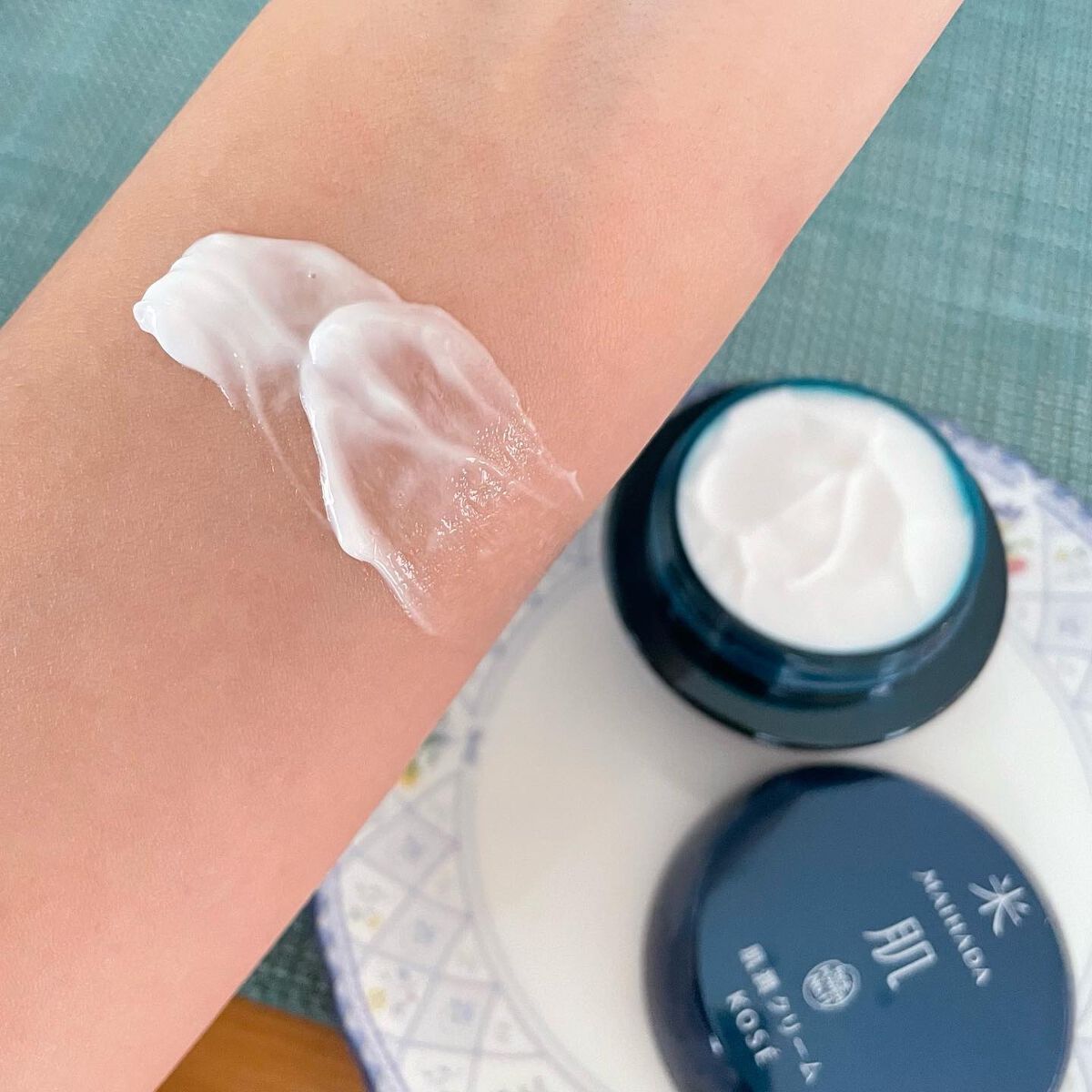 肌潤クリーム/米肌/フェイスクリームを使ったクチコミ（3枚目）