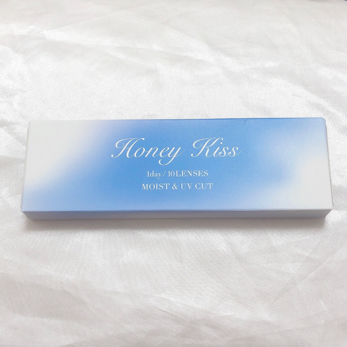 Honey kiss 1day ちゅるんブルー/HoneyKiss/ワンデー（１DAY）カラコンを使ったクチコミ（3枚目）