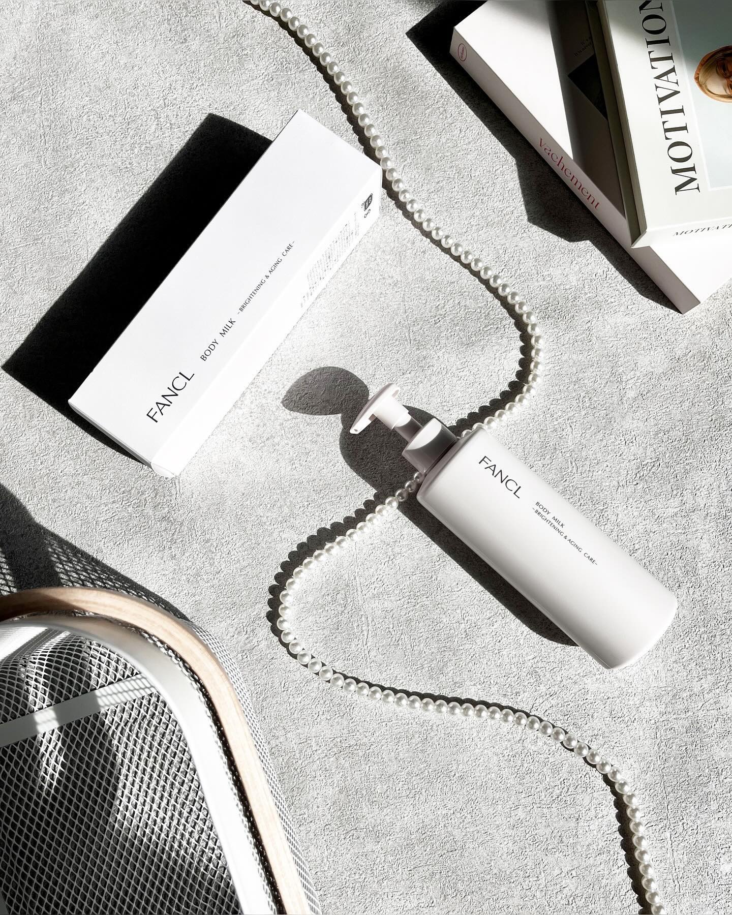 #PR #ファンケル


美白*¹しながらふわふわマシュマロ肌へ🤍
__________________________________
⁡
商品名：ボディミルク ブライトニング＆エイジングケア
 ＜医薬部外品＞　
販売名：ファンケル ボ