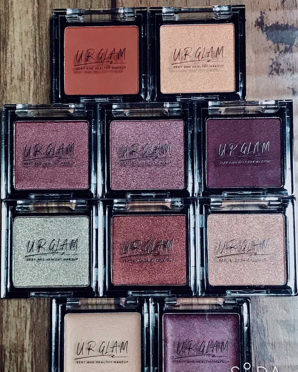 UR GLAM POWDER EYESHADOW/U R GLAM/単色アイシャドウを使ったクチコミ(1枚目)