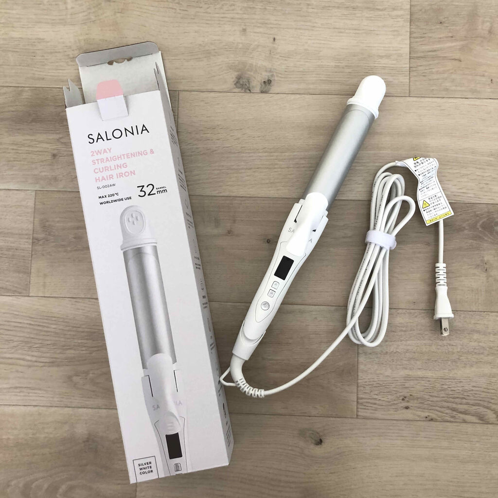 SALONIA 2WAYヘアアイロン/SALONIA/その他ヘアアイロン by あずき
