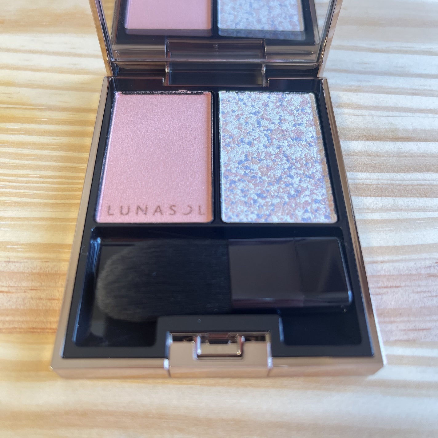 カラーリンググレイズ/LUNASOL/パウダーチークを使ったクチコミ(2枚目)