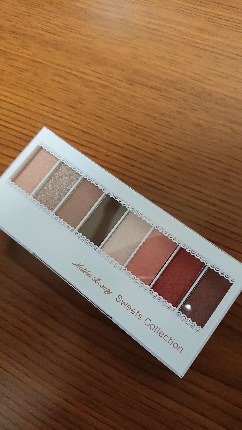 スイーツコレクション/マリブビューティー/アイシャドウパレットを使ったクチコミ（1枚目）