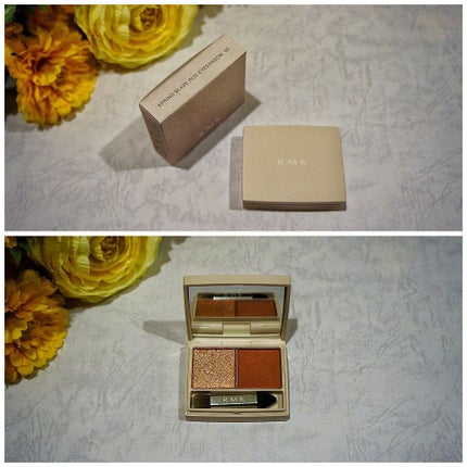 スプリングブレイズ デュオアイシャドウ/RMK/アイシャドウパレットを使ったクチコミ(3枚目)