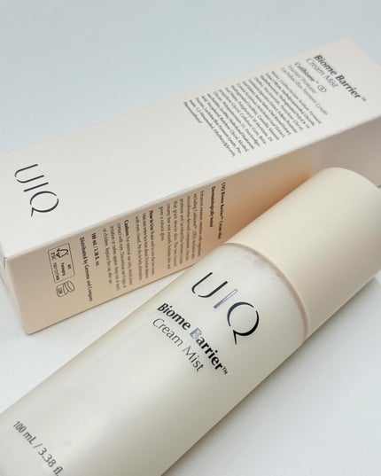 バイオームバリア クリームミスト/UIQ/ミスト状化粧水を使ったクチコミ(1枚目)