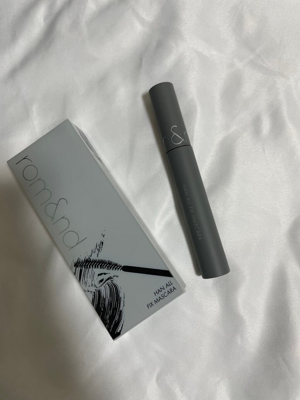 ハンオールフィックスマスカラ/rom&nd/マスカラを使ったクチコミ(1枚目)