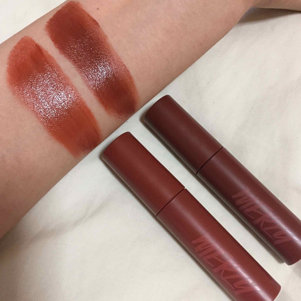 バイト ザ ビート メロウ ティント/MERZY/リップティントを使ったクチコミ（1枚目）