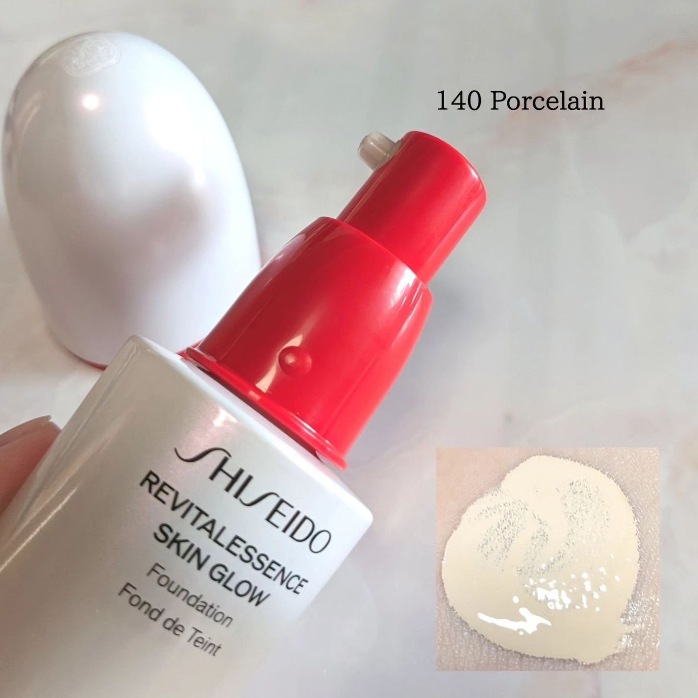 エッセンス スキングロウ ファンデーション/SHISEIDO/リキッドファンデーションを使ったクチコミ(2枚目)