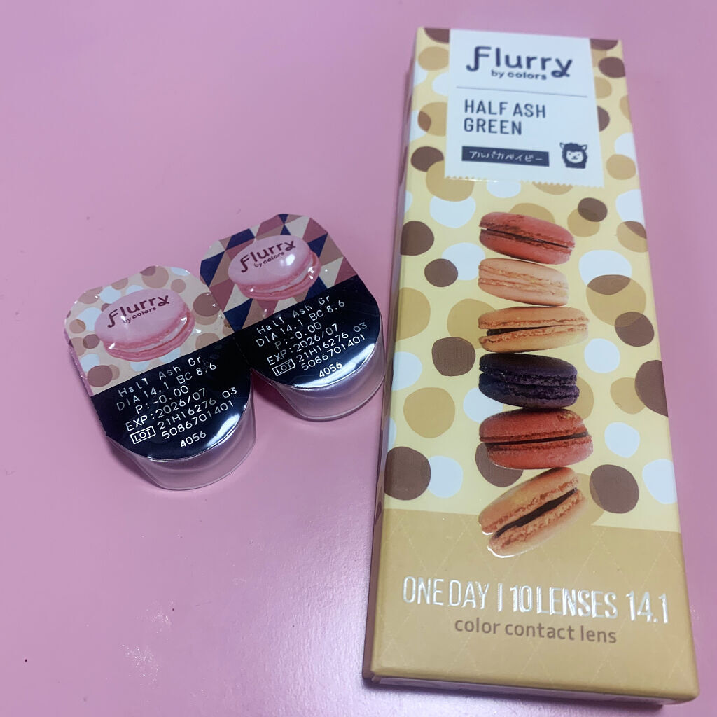 Flurry by colors 1day/Flurry by colors/ワンデー（１DAY）カラコンを使ったクチコミ（2枚目）