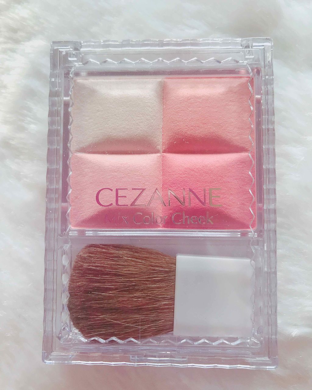 ミックスカラーチーク/CEZANNE/パウダーチークを使ったクチコミ（1枚目）