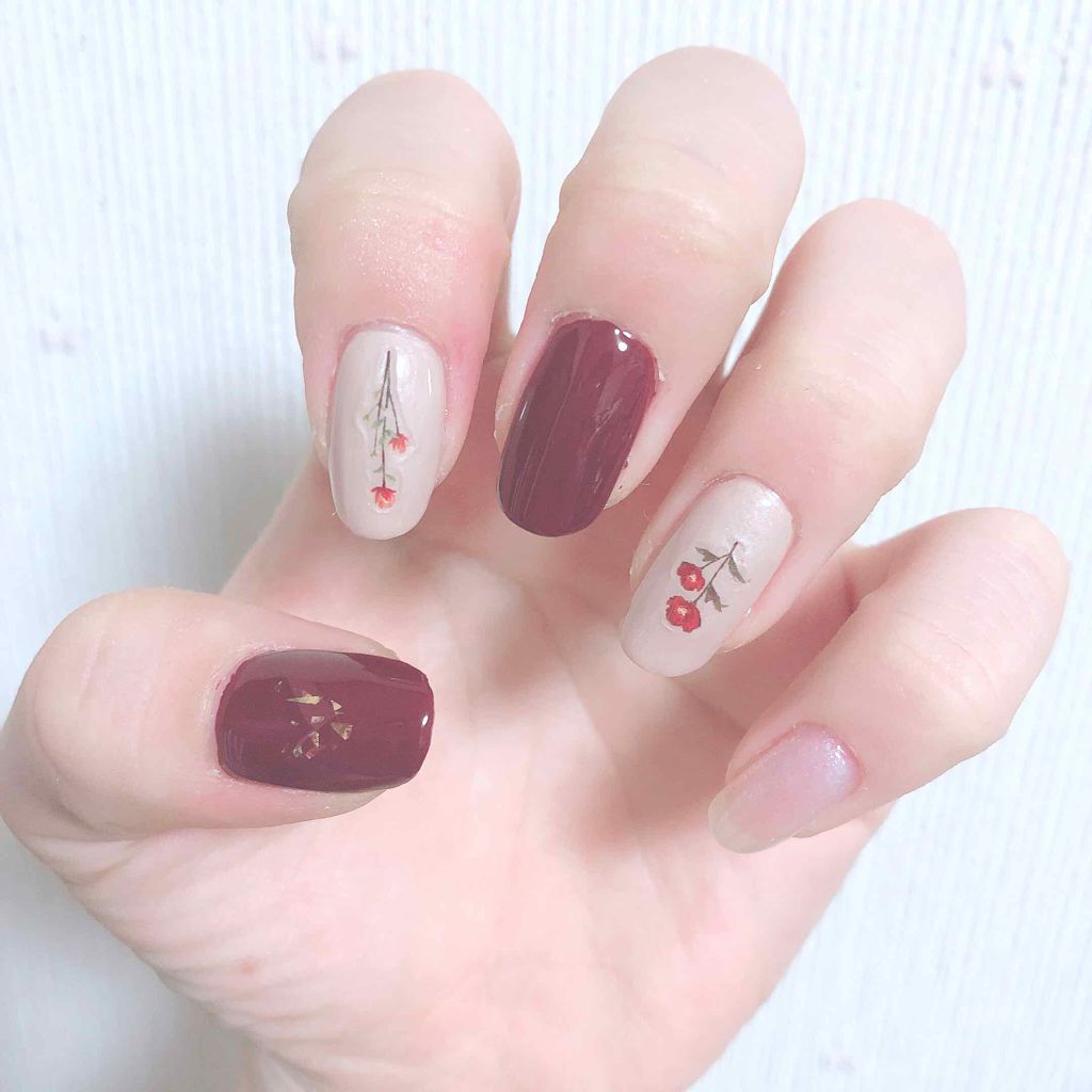 ネイル エナメル/ちふれ/マニキュアを使ったクチコミ（2枚目）