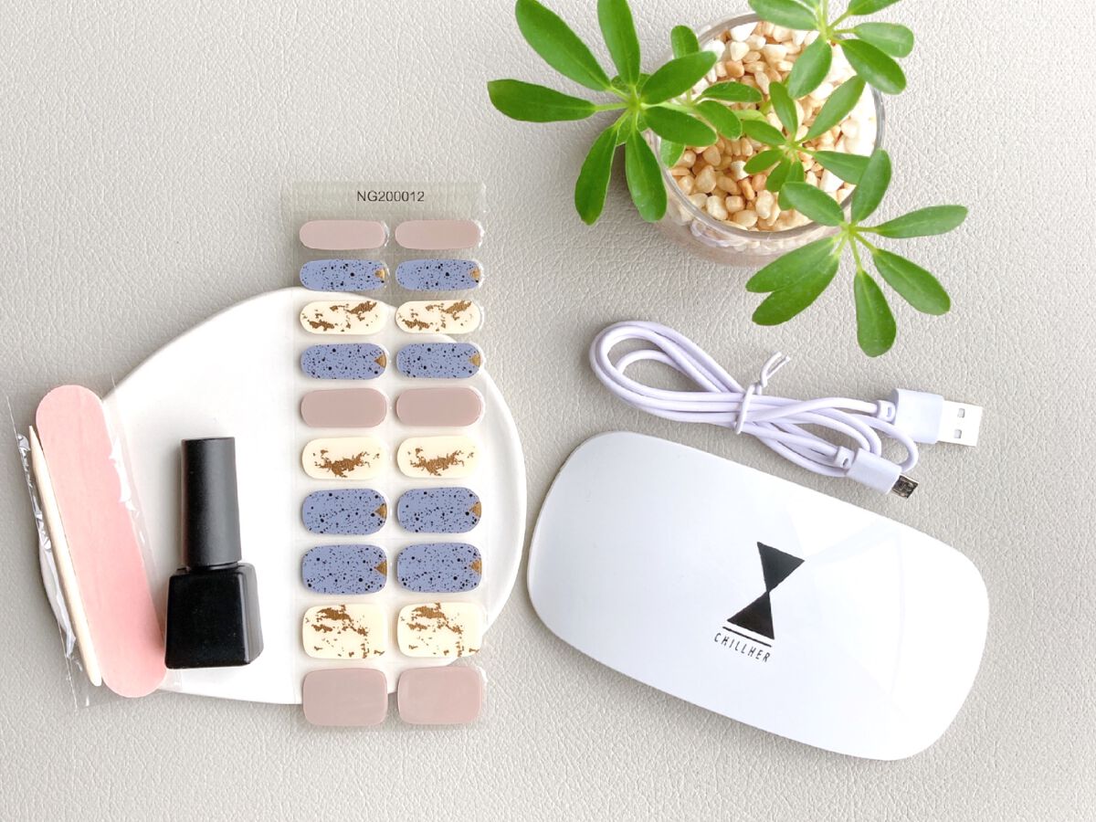 ウルトラリアルジェルネイルラップ/CHILLHER/ネイルチップ・パーツを使ったクチコミ（1枚目）