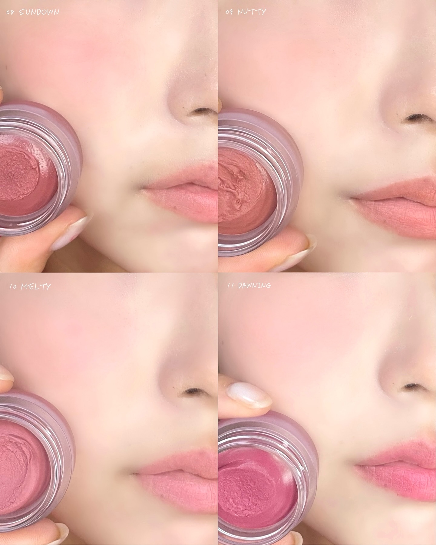 メルティングブラーリップポット/HOLIKA HOLIKA/口紅を使ったクチコミ（1枚目）