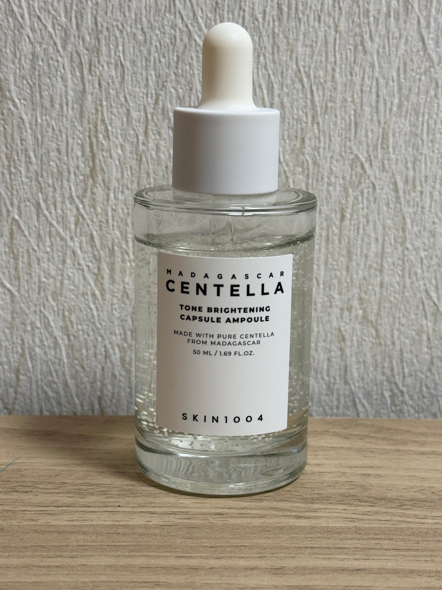 トーンブライトニング カプセルアンプル/SKIN1004/美容液を使ったクチコミ(1枚目)