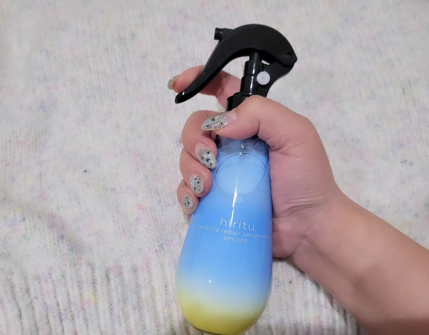 バランスリペアセラムミスト スムース/hiritu/ヘアミストを使ったクチコミ(3枚目)