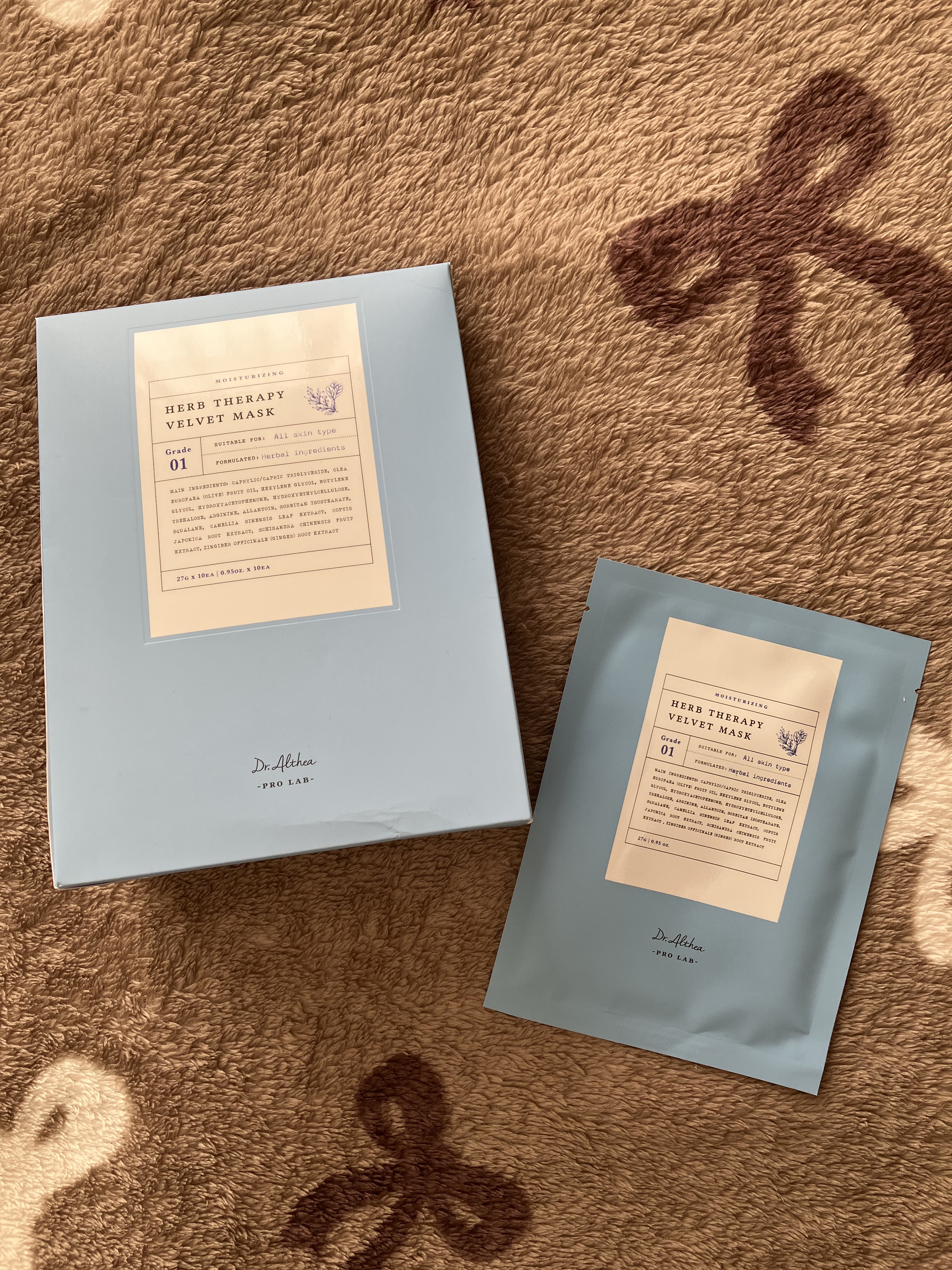 Dr.Althea ハーブ テラピー ベルベット マスクのクチコミ「Dr.Althea ドクターエルシア

ハーブ テラピー ベルベット マスク
Herb The.....」（2枚目）