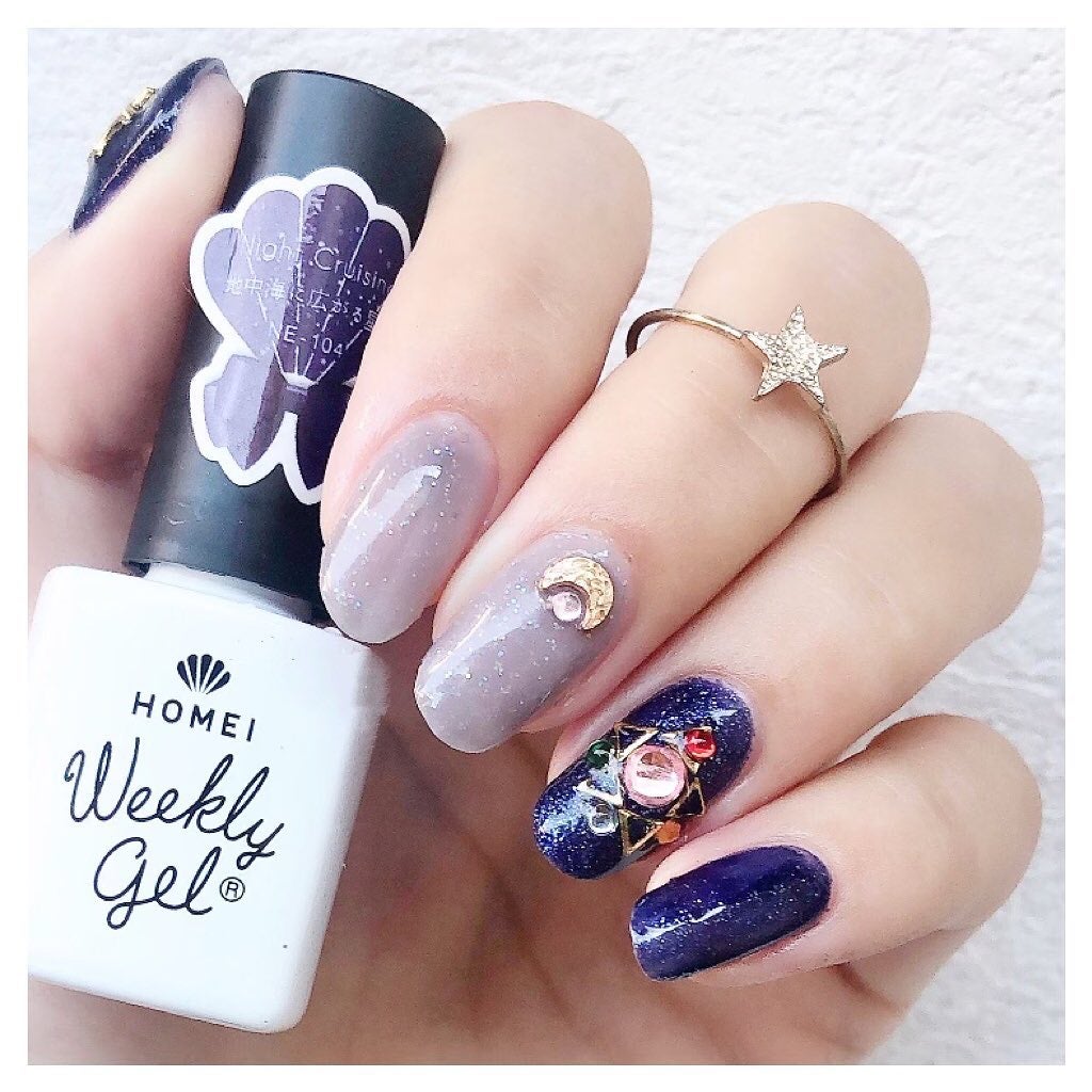 ウィークリージェル/HOMEI/ジェルネイルを使ったクチコミ(4枚目)