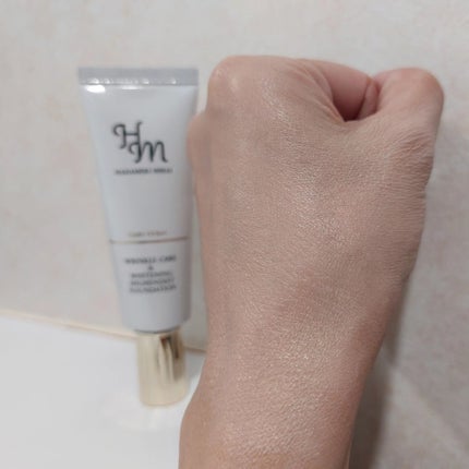 リンクルケア&ホワイトニング ハイエンディストファンデーション/ハダメキミライ/リキッドファンデーションを使ったクチコミ(4枚目)