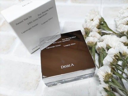 フェイス ブラー フィニッシング パウダー/Dear.A/ルースパウダーを使ったクチコミ(1枚目)