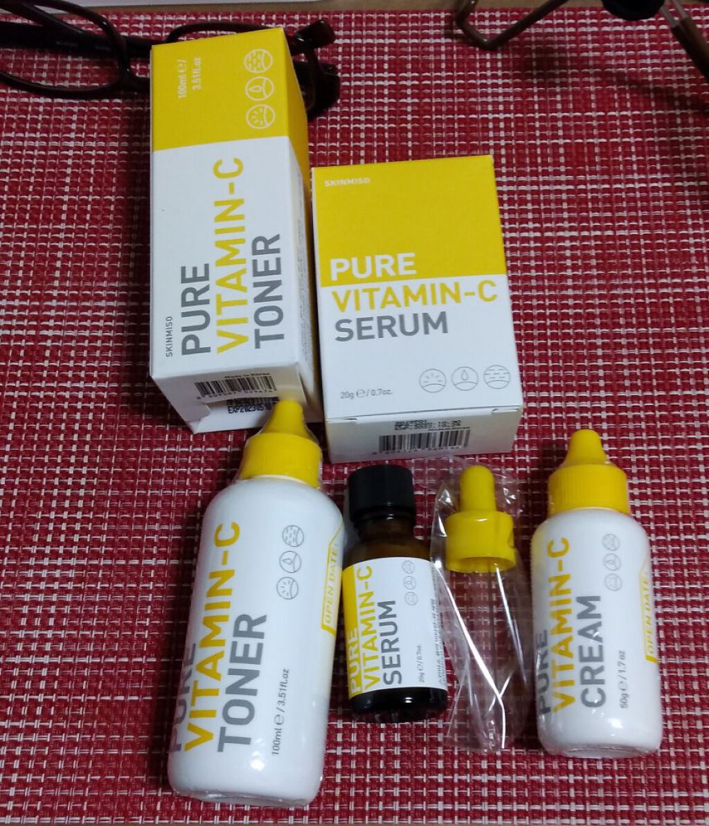 ピュアビタミンCセラム/SKINMISO/美容液を使ったクチコミ（1枚目）
