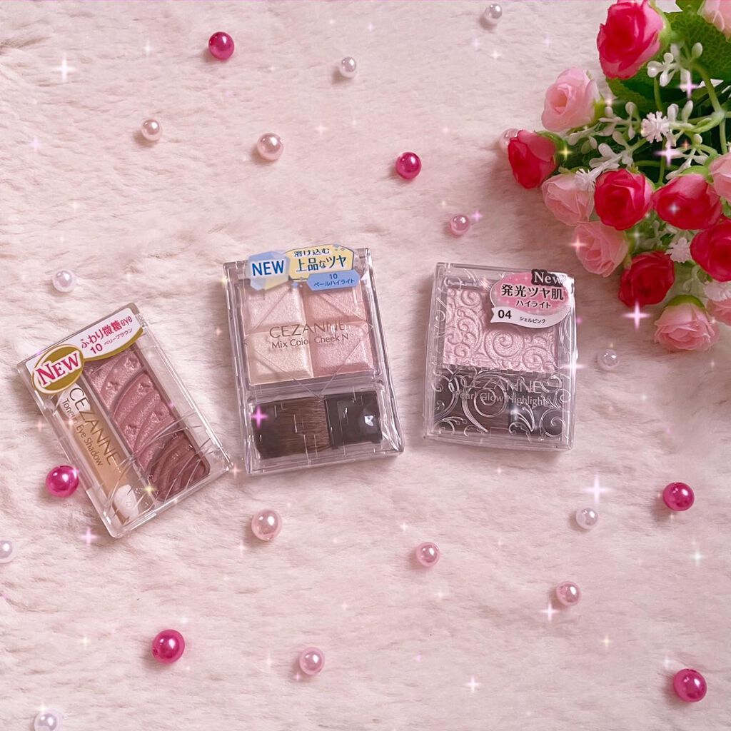 パールグロウハイライト/CEZANNE/パウダーハイライトを使ったクチコミ（1枚目）