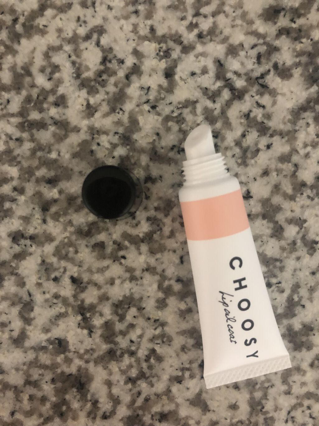 CHOOSY リップオイルコートのクチコミ「CHOOSYリップオイルコートを使用しました♡

マスクにリップが付かないようにこちらのアイテ.....」（3枚目）