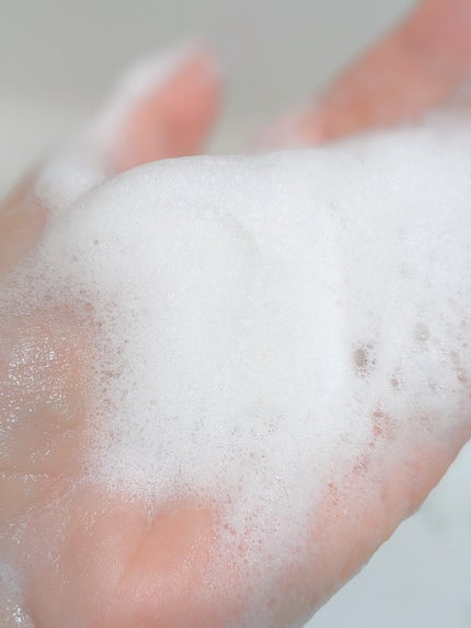 泥炭石 洗顔石鹸/ペリカン石鹸/洗顔石鹸を使ったクチコミ(4枚目)